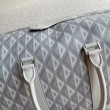 Borsa Dior Lingot 50 Duffle CD Diamond Canvas grigia