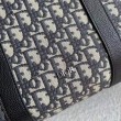 Borsa Dior Lingot 50 Duffle Oblique Jacquard Nera