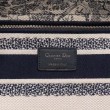 Borsa Dior Medium Lady D-Lite Toile de Jouy Ricamo Blu