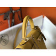 Qualità superiore replica Hermes Kelly 25cm Sellier Epsom in pelle gialla Qualità superiore replica Hermes Kelly 25cm Sellier Epsom in pelle gialla