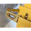 Qualità superiore replica Hermes Kelly 25cm Sellier Epsom in pelle gialla Qualità superiore replica Hermes Kelly 25cm Sellier Epsom in pelle gialla