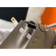 Borsa Hermes Kelly 25cm Sellier Epsom in pelle grigia Borsa Hermes Kelly 25cm Sellier Epsom in pelle grigia