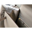 Borsa Hermes Kelly 25cm Sellier Epsom in pelle grigia Borsa Hermes Kelly 25cm Sellier Epsom in pelle grigia