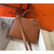 Borse Replica Alta Qualità Hermes Kelly 25cm Sellier Epsom in pelle marrone Borse Replica Alta Qualità Hermes Kelly 25cm Sellier Epsom in pelle marrone