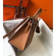 Borse Replica Alta Qualità Hermes Kelly 25cm Sellier Epsom in pelle marrone Borse Replica Alta Qualità Hermes Kelly 25cm Sellier Epsom in pelle marrone
