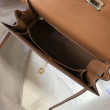 Borse Replica Alta Qualità Hermes Kelly 25cm Sellier Epsom in pelle marrone Borse Replica Alta Qualità Hermes Kelly 25cm Sellier Epsom in pelle marrone