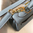 Borsa Hermes Mini Kelly 20cm Blu Borsa Hermes Mini Kelly 20cm Blu