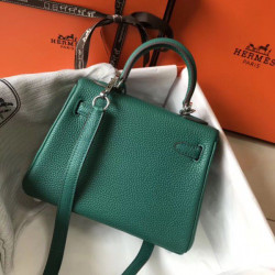 Borsa Hermes Mini Kelly 20cm Malachite
