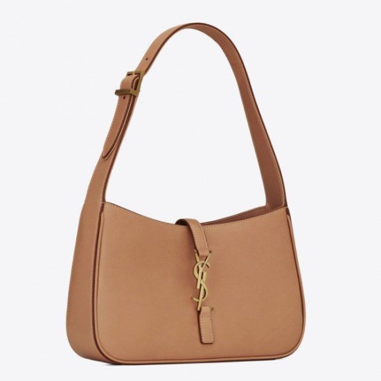Borsa Hobo YSL Saint Laurent Le 5 À 7 Marrone