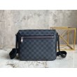Borsa LV District PM Damier Grafite N42710