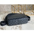 Borsa LV District PM Damier Grafite N42710
