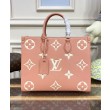 Borsa LV Onthego MM M46286 Peachblow