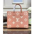 Borsa LV Onthego MM M46286 Peachblow