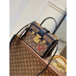 Borsa LV Petite Malle V in tela monogramma M46309