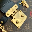 Borsa LV Petite Malle V in tela monogramma M46309