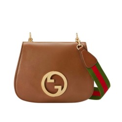Borsa media Gucci Blondie 699210 Caffè