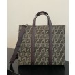 Borse Imitazioni Shopper Fendi 7VA390 Caffè