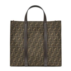 Borse Imitazioni Shopper Fendi 7VA390 Caffè