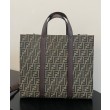 Borse Imitazioni Shopper Fendi 7VA390 Caffè