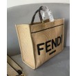 Borse Replica tote media Fendi Sunshine 8BH386 Albicocca
