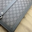 Borsa tote media Gucci Ophidia 731793 Grigio