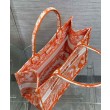 Christian Dior Medium Dior Book Tote arancione