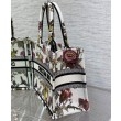 Christian Dior Small Dior Book Tote Crema