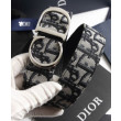 Alta gamma replica Cinghia reversibile per cintura Christian Dior blu scuro Alta gamma replica Cinghia reversibile per cintura Christian Dior blu scuro