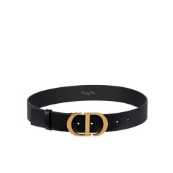 Alta gamma replica Cintura Christian Dior 30 Montaigne nera
