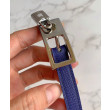 Cintura Hermes Lucky 15 Reversibile Blu/Gialla