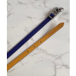 Cintura Hermes Lucky 15 Reversibile Blu/Gialla
