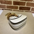 Dettagli perfetti Borse Replica Gucci Bamboo 1947 mini con manico superiore 686864 Beige