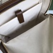 Dettagli perfetti Zaino Gucci con Incastro G 704017 Marrone