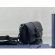 Dior Hit the Road CD Diamond Canvas Messenger Borse Firmate Replica da uomo nera