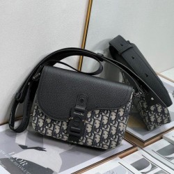 Borsa da uomo Dior Mini Saddle Messenger Oblique Jacquard Borsa da uomo Dior Mini Saddle Messenger Oblique Jacquard