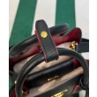 fedele Mini borsa Prada Double in pelle Saffiano nera