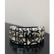 Fendi Fendigraphy Piccola Capsule Bag Fendi Roma in pelle stampata bicolore 8BR798 Nera