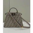 Fendi Peekaboo ISeeU Small 8BN327 Grigio
