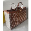 Fendi X-Tote Bag 8BH374 Caffè
