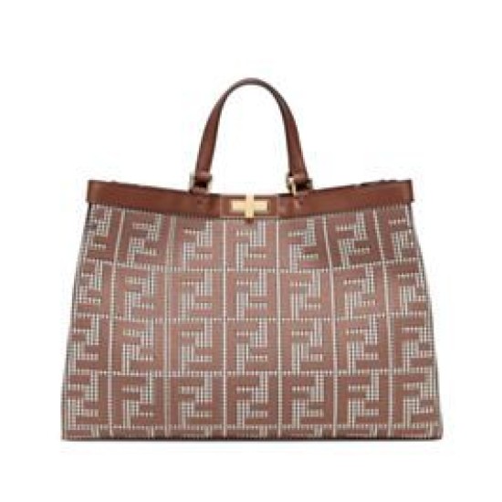 Fendi X-Tote Bag 8BH374 Caffè