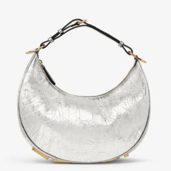 Borse Firmate Replica Hobo Piccola Fendi Fendigraphy Argento
