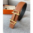 Pari all'originale replica Fibbia per cintura Hermes Royal & Cinturino in pelle reversibile 38mm Caffè Pari all'originale replica Fibbia per cintura Hermes Royal & Cinturino in pelle reversibile 38mm Caffè