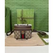 Gucci Ophidia GG Mini borsa con manico superiore 699532 Caffè scuro