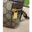 Gucci Ophidia GG Mini borsa con manico superiore 699532 Caffè scuro