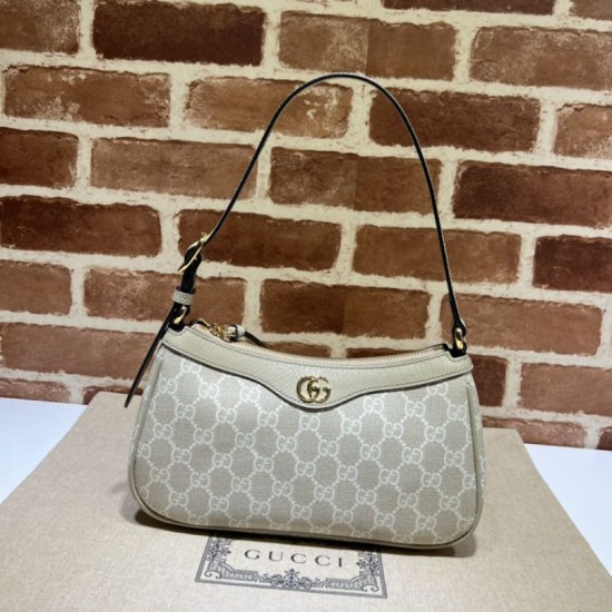 Gucci Ophidia piccola borsa a mano 735145 Beige