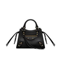 Mini borsa Balenciaga Neo Classic nera