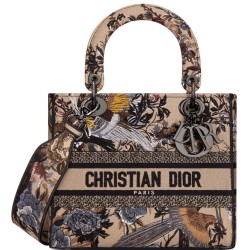 Miglior Prezzo Borsa Christian Dior Medium Lady D-Lite Albicocca Replica
