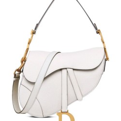 Borse Imitazioni da sella Christian Dior con cinturino bianco