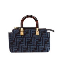 Borsa Mini Fendi By The Way 8BS067 Blu Scuro