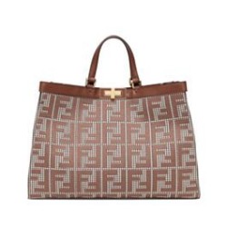 Fendi X-Tote Bag 8BH374 Caffè